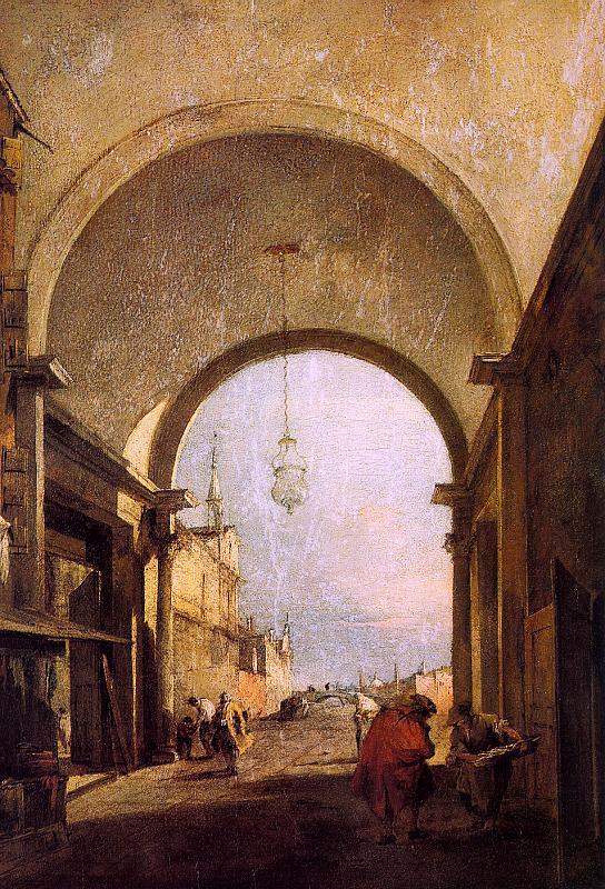 Francesco Guardi City View oil painting image